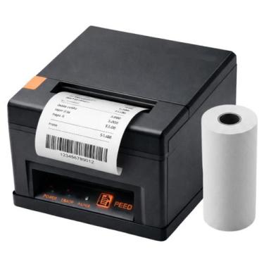 Imagem de Impressora Térmica 80mm USB Cupom Não Fiscal 220mms Alta Velocidade Pa