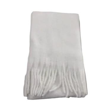 Imagem de Cachecol De Inverno Feminino Em Cashmere, Manta Quente E Macia, Xale L