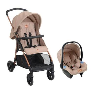 Imagem de Travel System Burigotto Carrinho De Bebê Lui Até 22kg Com Bebê Confort