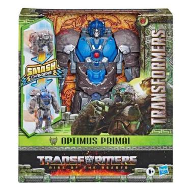 Imagem de Figura Articulada - Transformers Smash Changer - Optimus Primal - Hasb