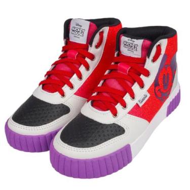 Imagem de Bota Casual Holográfica Menina Pampili Liriah 557.028, Branco, Colorid