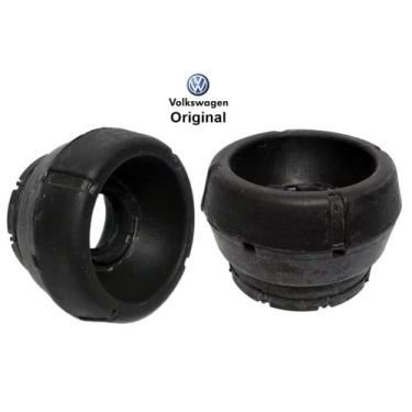 Imagem de 2 coxim do amortecedor dianteiro gol g5 golf a3 beetle up - ORIGINAL V