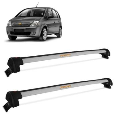 Imagem de Rack De Teto Meriva 2002 a 2012 Alumínio Prata - Prime