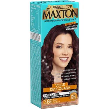 Imagem de Kit Coloração Maxton Acaju Púrpura 3.66 1 unidade