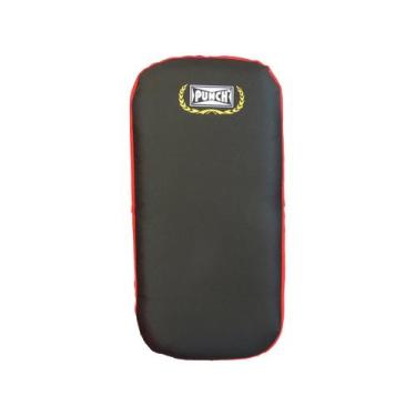 Imagem de Aparador de Chute Punch Reto Preto e Vermelho - Punch Sports, Preto e 