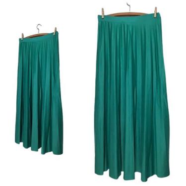 Imagem de Saia plissada longa moda evangélica casual elegante.  - New Beleza , V