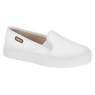Imagem de Tenis Casual Moleca Feminino Slip On 5712304 Branco, Branco, 38