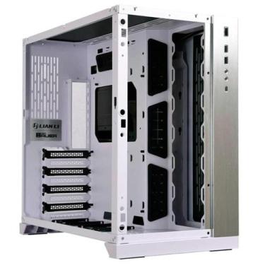Imagem de Gabinete Lian Li O11 Dynamic White Atx Mid Tower Vidro Temperado Sem F