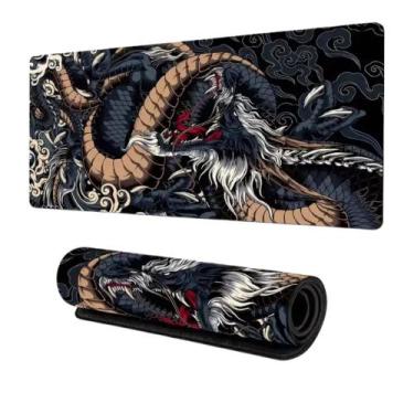 Imagem de Mousepad Gamer Liso Ergonômico 70x30x2mm - Genérica