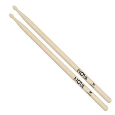 Imagem de Baqueta Nova 5B Ponta de Madeira N5B Vic Firth