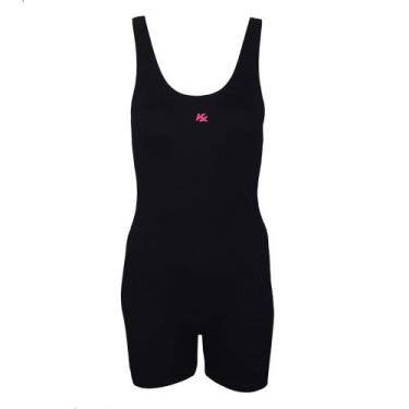 Imagem de Maio Natação Macaquinho Kanxa KX Poliamida Plus Size Feminino, 3g, Pre
