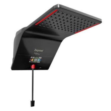 Imagem de Chuveiro Eletrônica Zagonel Ducali Premium 7500W 220V Preta, 220V