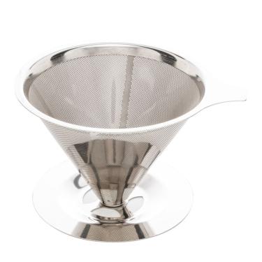 Imagem de Filtro Coador de Café Aço Inox 14,5x9cm (Filtro 102) Lyor