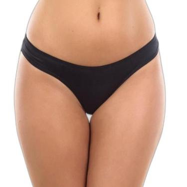 Imagem de Calcinha de lingerie adulto avulsa fio duplo de algodão - ELIZANDRA RI