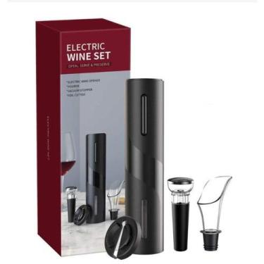 Imagem de Abridor Automático De Vinho 3 Kit - OEM