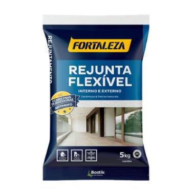 Imagem de Rejunte Cimentício Flexível 128 Uso Interno e Externo Bege Fortaleza
