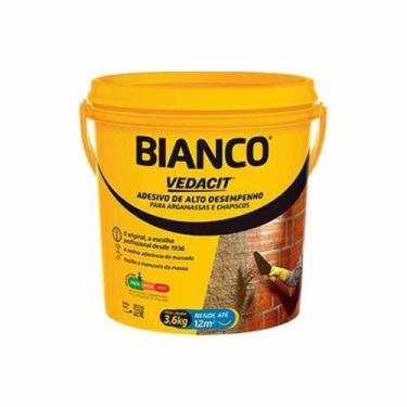 Imagem de Resina Sintética para Argamassas Bianco Galão 3,6KG para Chapisco e Re
