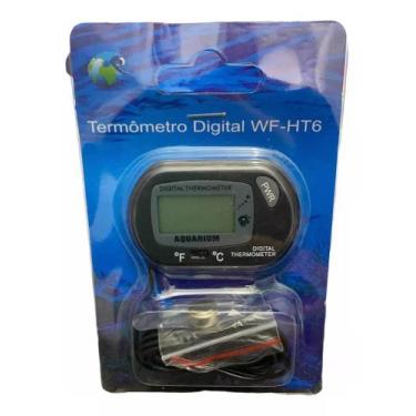 Imagem de Termômetro Digital Para Aquário, Terrario, Estufa Wfish