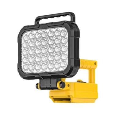 Imagem de Lanterna De Trabalho Portátil LED 18V 20V Com Portas USB Duplas Para B