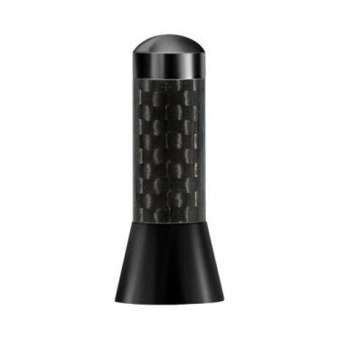 Imagem de Antena Universal De Rádio Para Carro Em Fibra De Carbono Preta 3.5cm F