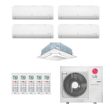 Imagem de Ar-Condicionado Multi Split Inverter LG 48.000 (3x Evap HW 9.000 + 1x 