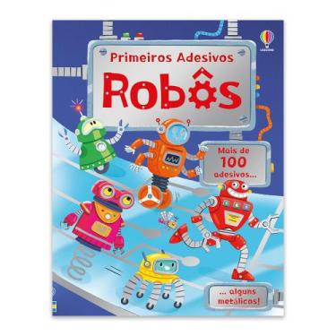 Imagem de Livro - Robôs: Primeiros Adesivos