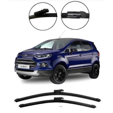 Imagem de Par Palheta Limpador de Para-brisa Vclear EcoSport 2012 a 2017 cod 221