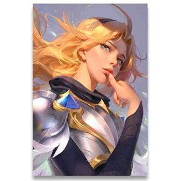 Imagem de Poster Decorativo 42cm x 30cm A3 Brilhante Lux League of Legends