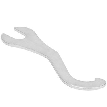 Imagem de Conjunto de chaves inglesas, 2 em 1, multifuncional, de aço para baixo, ferramenta prática e resistente para remoção de manivela para reparo de bicicletas