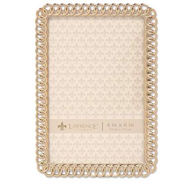 Imagem de Lawrence Frames Moldura de metal dourada 10 x 15 cm