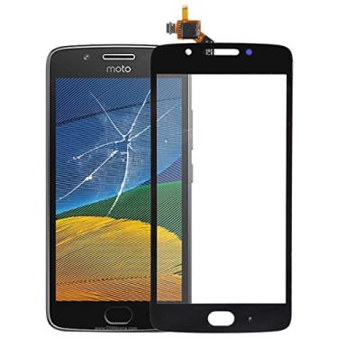 Imagem de LIYONG Peças sobressalentes de reposição digitalizador de painel de toque para Motorola Moto G5 (preto) peças de reparo (cor preta)