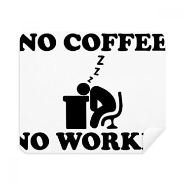 Imagem de Pano de limpeza sem café sem Workee para escritório, 2 peças, tecido de camurça