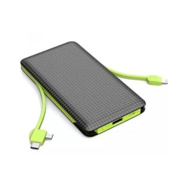 Imagem de Carregador Power Bank 10000 Mah Portátil Universal 3 Saídas