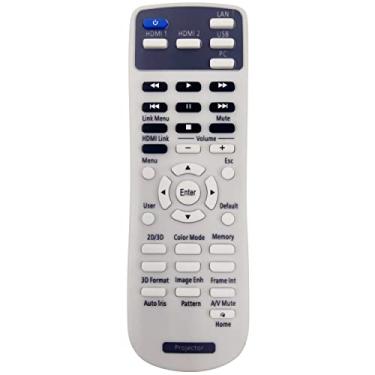 Imagem de Kindsion Controle remoto compatível 218183000 para Epson EH-TW5210, EH-TW5300, EH-TW5350, EH-TW5400, EH-TW5600, EH-TW5650, Home Cinema 2100/2150, PowerLite Home Cinema 2040/2045 Projec. diretores