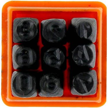 Imagem de Jogo Punção Algarismo Marcação 4mm Starfer