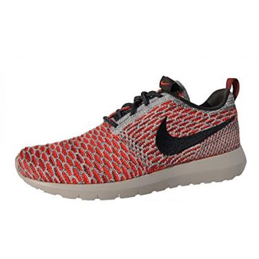 Imagem de Nike Men's Flyknit Rosherun, BRIGHT CRIMSON/ANTHRCT-PR PLTNM -WHITE, 9 M US