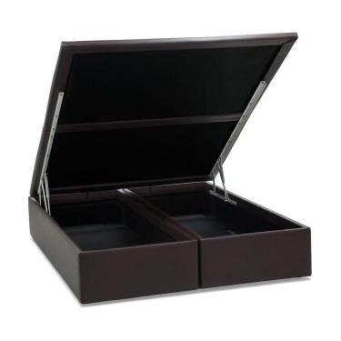 Imagem de Base Baú Marrom Queen (158X198X39) - Ortobom