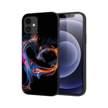 Imagem de CUTTIZ Capa de telefone compatível para iPhone 14 Plus masculina menina padrão de amor para iPhone 13 11 12 14 Pro Max Mini 6 7 8 Plus XS XR bonito macio exclusivo capa de telefone personalizada (D3, iPhone 14 pro)