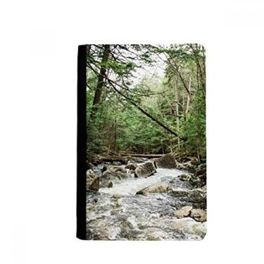 Imagem de Water Stream Science Nature Scenery Passport Holder Notecase Burse Wallet Cover Card Purse, Multicolor