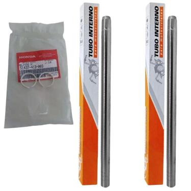 Imagem de Kit Tubo Interno Bengala + Anel Flauta Nylon Titan/ Fan 150