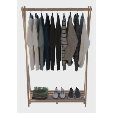 Imagem de Sapateira Arara Para Roupas Reforçada Grande