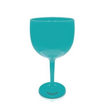 Imagem de Taça Gin Azul Tiffany Acrílico Poliestireno