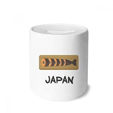 Imagem de DIYthinker Caixa de dinheiro tradicional japonesa Kuai Cruisine caixa de cerâmica porta-moedas presente de cofrinho