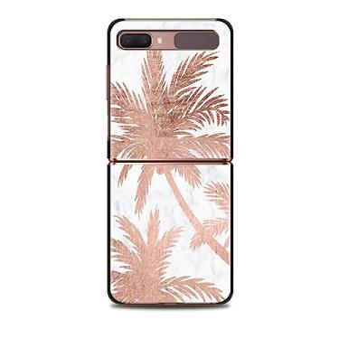 Imagem de Para Samsung Z Flip Z Flip 3 Z Flip 4 5G Capa de telefone celular Shell Celular Rosa Rosa Bling Imagem, B04, para Z Flip 3 5G