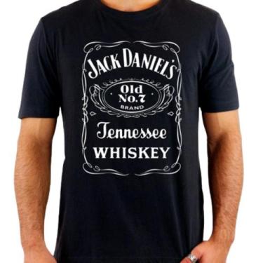 Imagem de Camiseta Jack Daniels Preta Tecido Premium Edição Limitada - Jack Dani