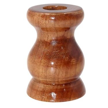 Imagem de Apagador e Apoio para Moxa Bastão ZhenMed Madeira Moxaterapia