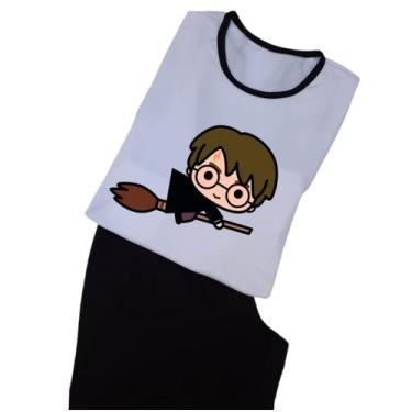 Imagem de Pijama Personagem Adulto E Infantil Camiseta E Bermuda - Tania Almeida