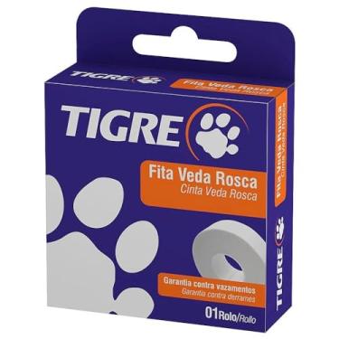 Imagem de Fita Veda Rosca 18mm x 50 Metro - 54501951 - TIGRE - Fita Veda Rosca 18mm x 50m - 54.50.195.1 - TIGRE