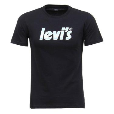 Imagem de Camiseta Masculina Preta Levi`s 35087