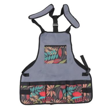 Imagem de SHERCHPRY Avental de trabalho de quintal aventais masculinos pano de ferramenta de jardim avental de jardim aventais de jardim para mulheres com bolsos avental de trabalho de madeira multiuso avental de oficina mecânico multiuso Oxford pano homem, Cores sortidas, 59X58X0.5CM